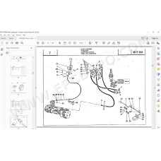 Manitou MVT 660 spare parts manual