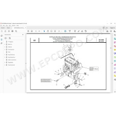 Manitou MVT 665 675 Turbo Comfort Line E2 spare parts manual