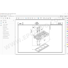 Manitou MVT 665 675 Turbo Comfort Line E2 spare parts manual