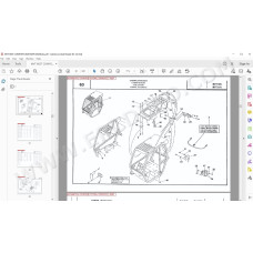 Manitou MVT 665 Turbo Comfort Line parts manual
