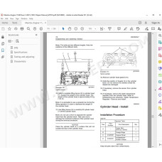 Manitou Engines workshop service & repair manuals