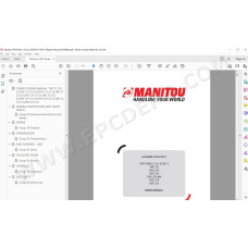Manitou Forklift TMT 25I 25P 25S 27P 27S S1 S2 E3 service manual