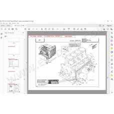 Manitou Forklift TMT 320 FL / HT / WF / Turbo parts manual