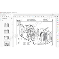 Manitou Forklift TMT55 FL / XT 4W Series 1 E2 parts manual