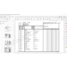 Manitou Forklift TMT55 FL / XT 4W Series 1 E2 parts manual