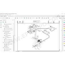 Manitou Forklift TMT 55 HT / XT / T3 spare parts manual