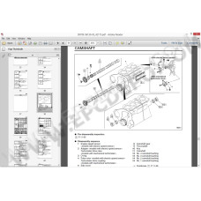 Mitsubishi Forklift MCFE EPC spare parts catalog + service & repair 2014