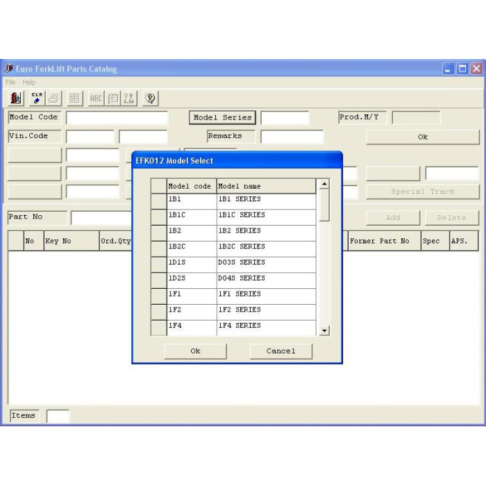 NISSAN FORKLIFT EPC SPARE PARTS CATALOG 2009