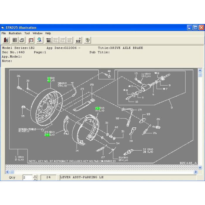 NISSAN FORKLIFT EPC SPARE PARTS CATALOG 2009