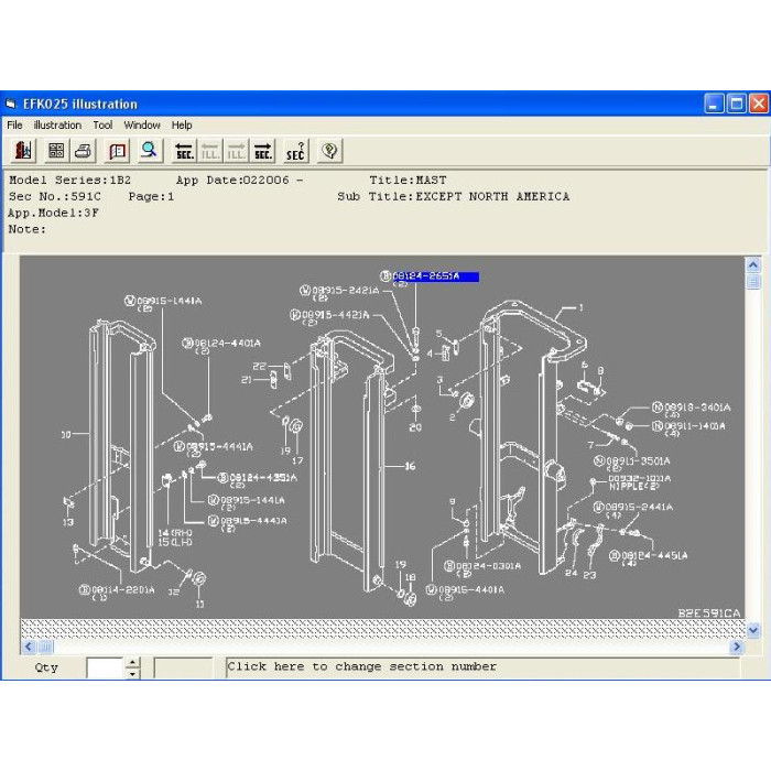 NISSAN FORKLIFT EPC SPARE PARTS CATALOG 2009