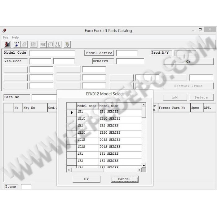 NISSAN FORKLIFT EPC SPARE PARTS CATALOG 2013