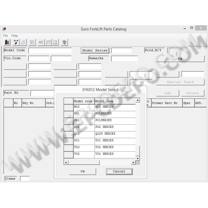NISSAN FORKLIFT EPC SPARE PARTS CATALOG 2013