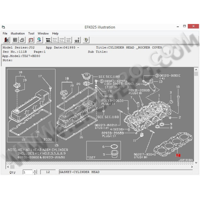 NISSAN FORKLIFT EPC SPARE PARTS CATALOG 2013