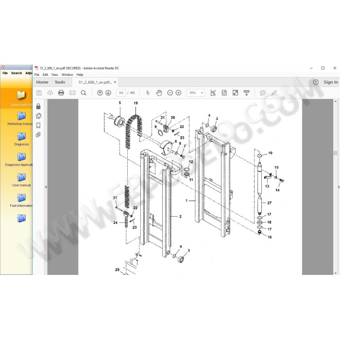 STILL STEDS 8.17 2017 EPC PARTS CATALOG + SERVICE