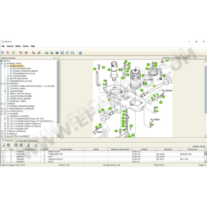 STILL STEDS 8.17 2017 EPC PARTS CATALOG + SERVICE