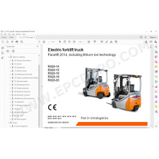 STILL STEDS 8.19 2019 EPC PARTS CATALOG + SERVICE