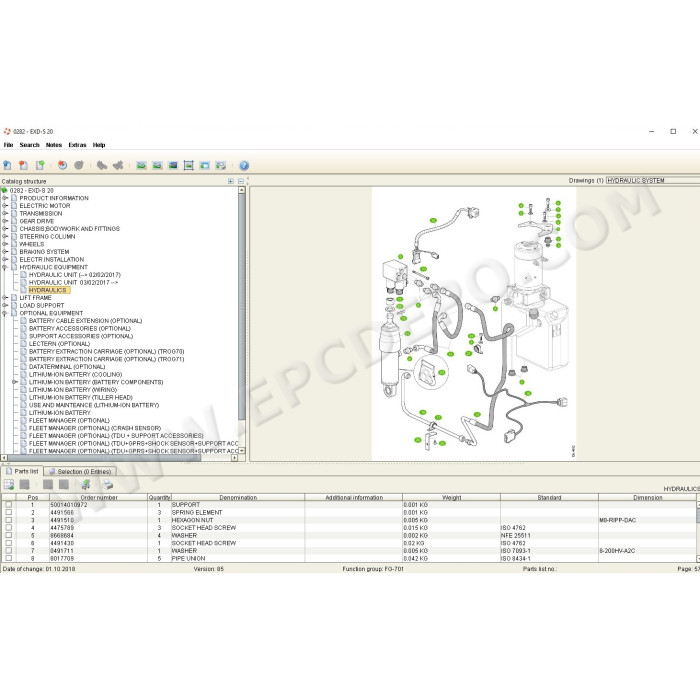 STILL STEDS 8.21 2021 EPC PARTS CATALOG + SERVICE