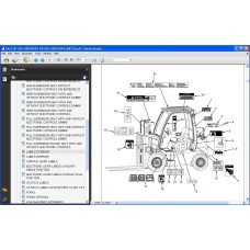 YALE GP / GLP / GDP 040VX - 070VX PARTS CATALOG