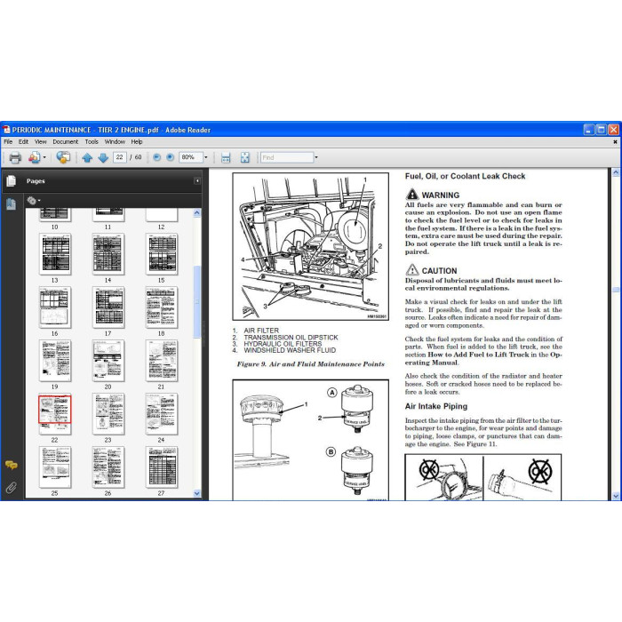 Hyster H16.00-18.00XM-EC H400-450H-EC US service manual