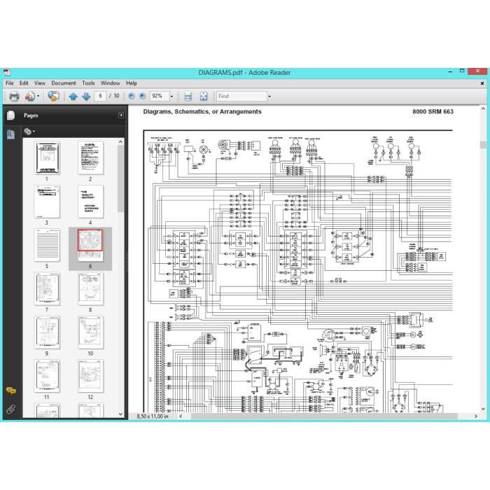 Hyster H14.00-20.00XM H360-450H EU service manual