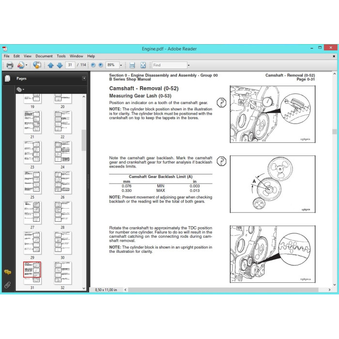 Hyster H14.00-20.00XM H360-450H EU service manual