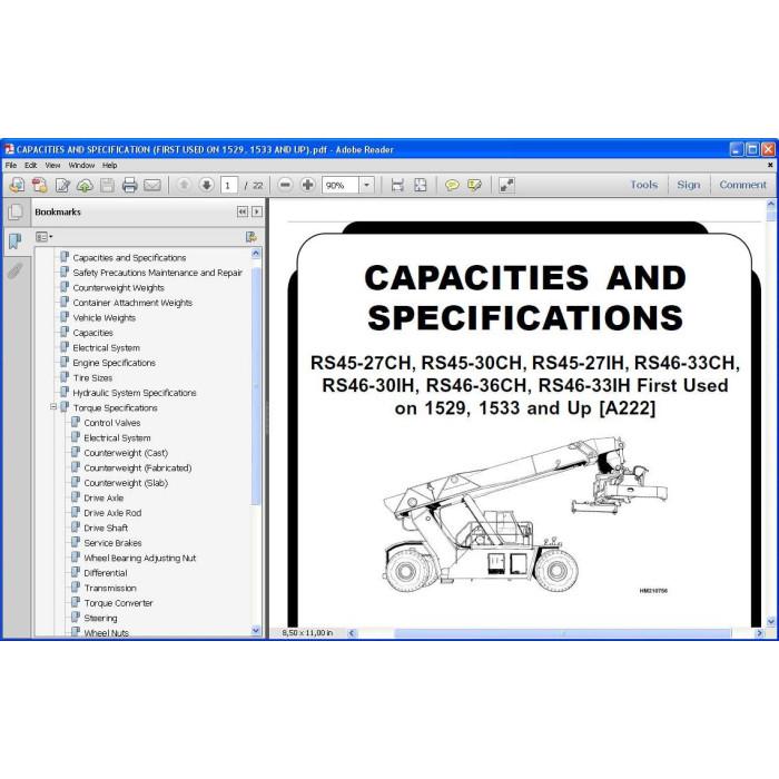 Hyster RS45-27 RS45-30 RS46-30 RS46-33 EU service manual