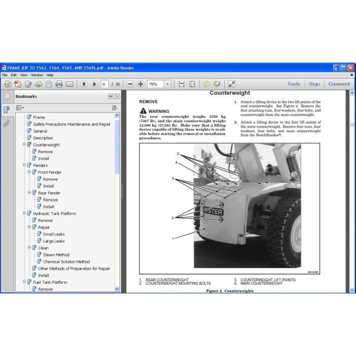 Hyster RS45-27 RS45-30 RS46-30 RS46-33 EU service manual