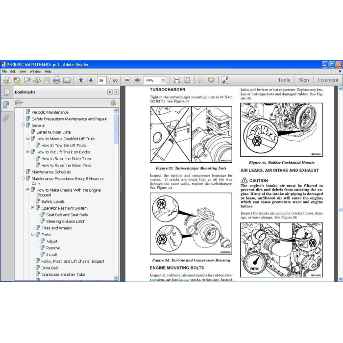 Hyster H16.00-18.00XM/XMS-12 H400-450HD EU service manual