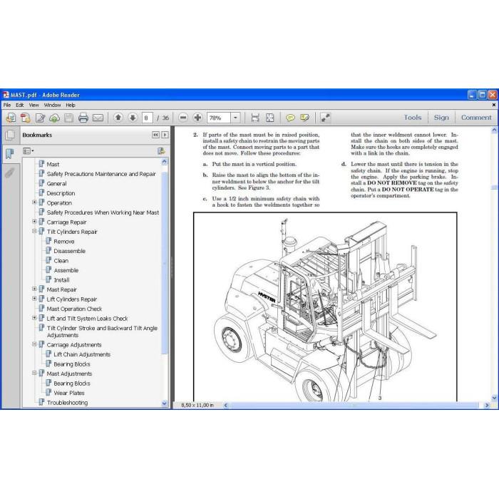 Hyster H16.00-18.00XM/XMS-12 H400-450HD US service manual