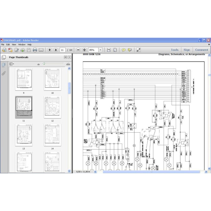 Hyster H40.00-48.00XM-12 H800-1050HD/HDS service manual