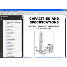 Hyster H16.00-22.00XM-12EC H400-500HD US service manual