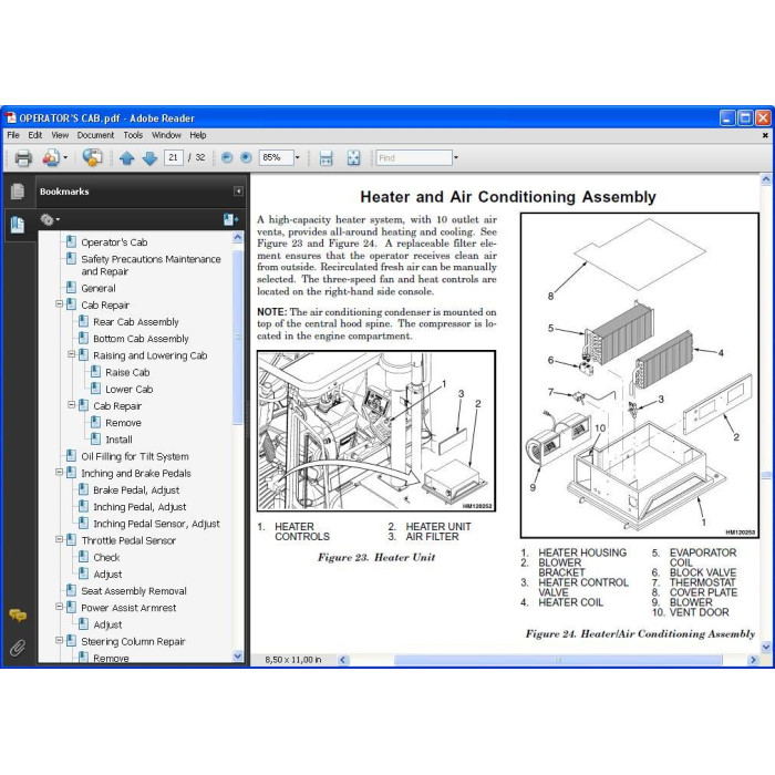 Hyster H16.00-22.00XM-12EC H400-500HD US service manual
