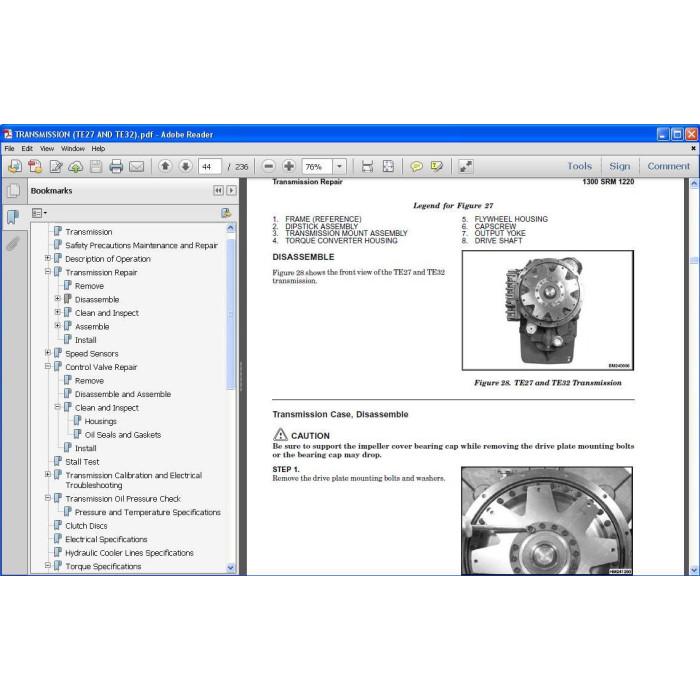 Hyster HR45-27 HR45-31 HR45-36 HR45 US service manual