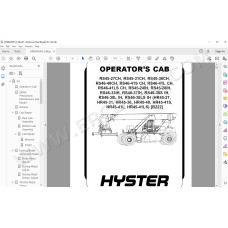 Hyster HR45-27 HR45-31 HR45-36 HR45-40 EU service manual