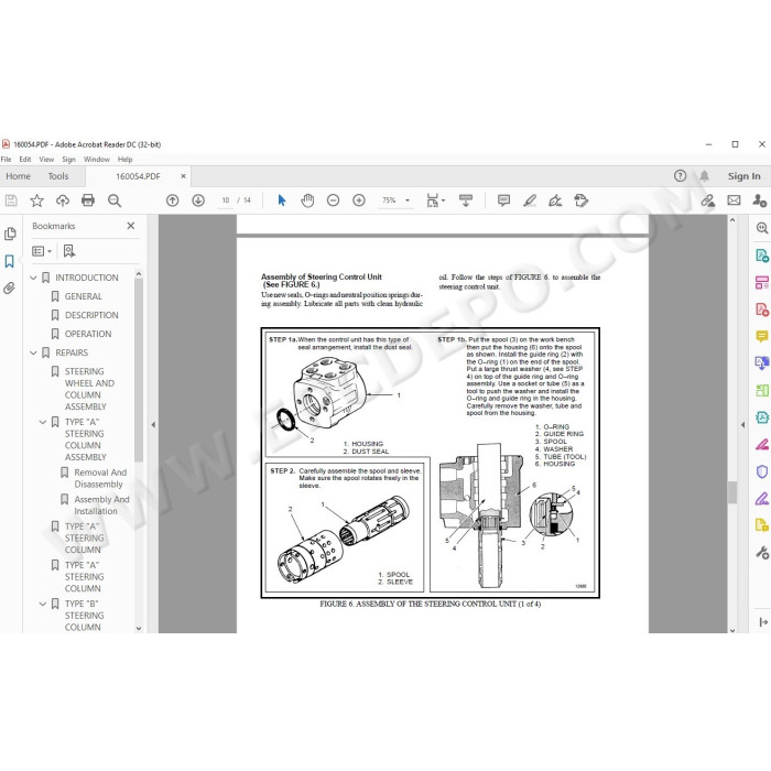 Hyster H150H H165H H180H H200HS US service manual
