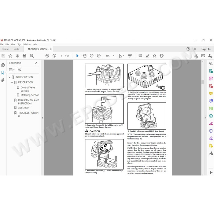 Hyster H1.50, H1.75XM, H2.00XMS EU service manual