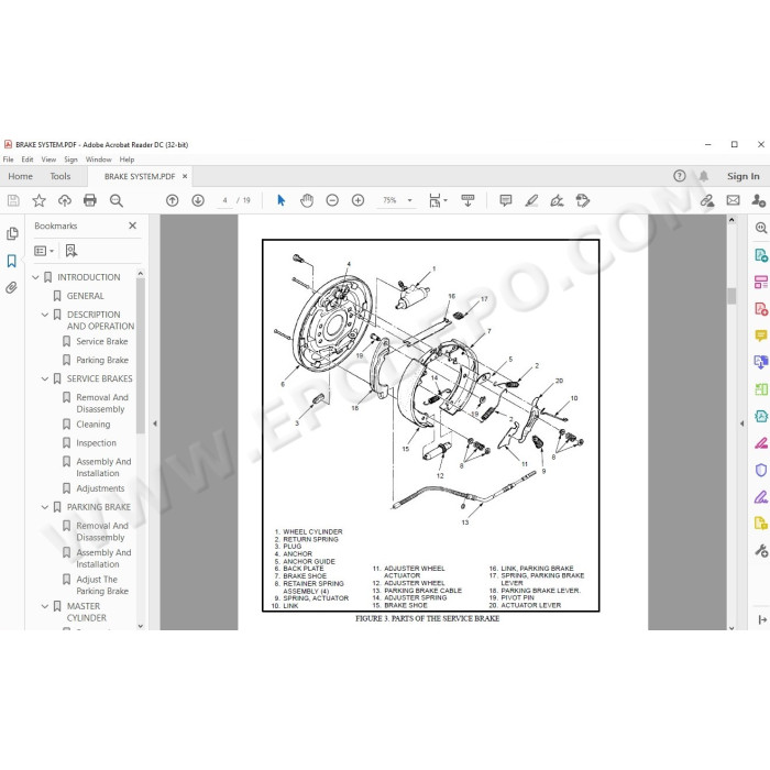 Hyster H1.50, H1.75XM, H2.00XMS EU service manual