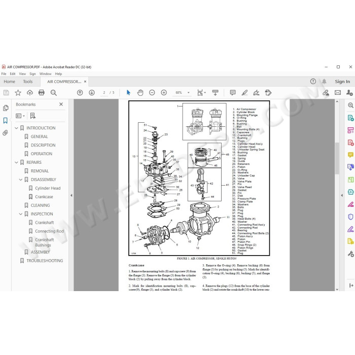 Hyster H165XL H190XL H210XL H230XL H280XL service manual