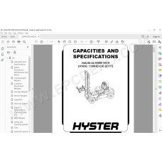 Hyster H40.00-52.00XM-16CH US service manual