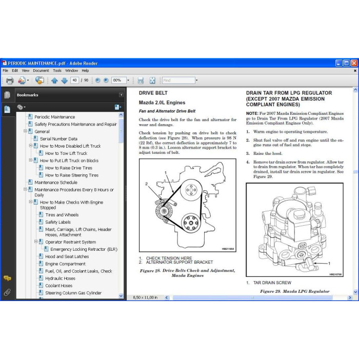 Hyster H1.6FT, H1.8FT, H2.0FTS US service manual