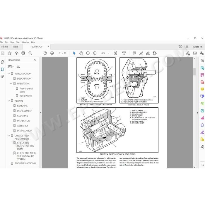 Hyster H40J, H50J, H60JS EU service manual