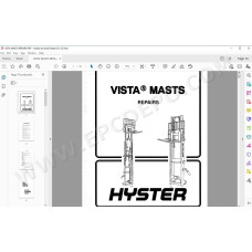 Hyster H40J, H50J, H60JS US service manual