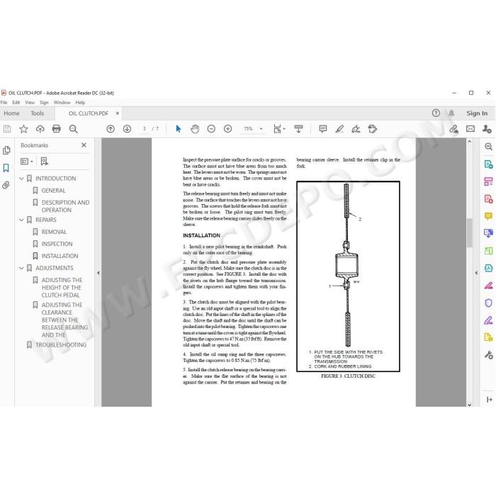 Hyster H40J, H50J, H60JS US service manual