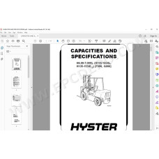 Hyster H6.00-7.00XL (H135-155XL) US service manual