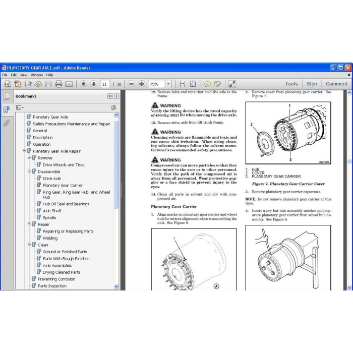 Hyster H40.00-52.00XM-16CH EU service manual