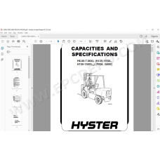 Hyster H6.00-7.00XL (H135-155XL) EU service manual