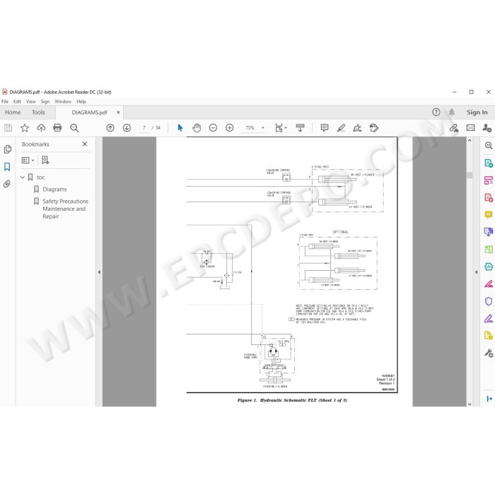 Hyster H170-280HD H300-330HD H360HD-EC US service manual