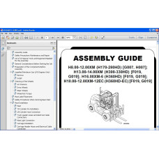 Hyster H170-280HD, H300-330HD, H360HD EU service manual