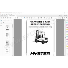 Hyster S/H 2.00-3.20XM (S/H 40-65XM) US service manual