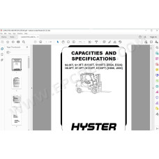 Hyster S6.0FT S7.0FT H6.0FT H7.0FT EU service manual
